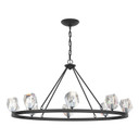 Large Chandeliers Glass Shade by Hubbardton Forge ( 39 | 105021-SKT-10-CR Gatsby ) 