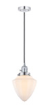 Mini Pendants Glass Down by Innovations ( 405 | 201CSW-PC-G661-7-LED Franklin Restoration ) 