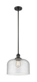 Pendants Glass Down by Innovations ( 405 | 201S-BK-G74-L Franklin Restoration ) 