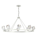 Mid. Chandeliers Glass Up by Hubbardton Forge ( 39 | 105021-SKT-85-CR Gatsby ) 