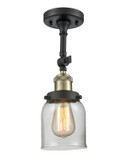 Semi-Flush Mts. Glass Down by Innovations ( 405 | 201F-BAB-G52-LED Franklin Restoration ) 