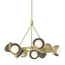 Mid. Chandeliers Ring/Halo by Hubbardton Forge ( 39 | 131068-SKT-MULT-86-07-GG0711 Brooklyn ) 