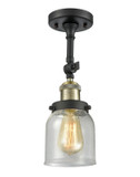 Semi-Flush Mts. Glass Down by Innovations ( 405 | 201F-BAB-G54 Franklin Restoration ) 