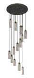 Pendants Multi-port/Cascade by Innovations ( 405 | 132BK-B-13P-BB-G434-12SM Downtown Urban ) 