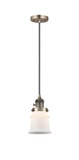 Mini Pendants Glass Down by Innovations ( 405 | 201CSW-AB-G181S-LED Franklin Restoration ) 