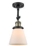 Semi-Flush Mts. Directional by Innovations ( 405 | 201F-BAB-G61-LED Franklin Restoration ) 