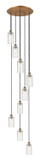 Pendants Multi-port/Cascade by Innovations ( 405 | 119B-9P-BB-G434-7DE Downtown Urban ) 