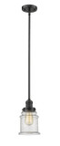 Mini Pendants Glass Down by Innovations ( 405 | 201S-OB-G184-LED Franklin Restoration ) 