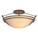 Semi-Flush Mts. Bowl Style by Hubbardton Forge ( 39 | 124412-SKT-07-SS0047 Tryne ) 