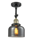 Semi-Flush Mts. Geometric/Linear by Innovations ( 405 | 201F-BAB-G73-LED Franklin Restoration ) 