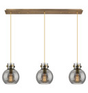 Linear/Island 3 Light Bar by Innovations ( 405 | 123-410-1PS-BB-G410-8SM Newton ) 