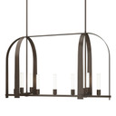 Linear/Island Open Frame by Hubbardton Forge ( 39 | 131075-SKT-MULT-05-FD0462 Triomphe ) 