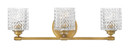 Bathroom Fixtures Three Lights by Hinkley ( 13 | 5043HB Elle ) 