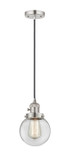 Mini Pendants Glass Down by Innovations ( 405 | 201CSW-PN-G202-6 Franklin Restoration ) 