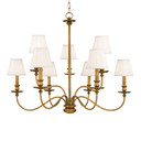 Mid. Chandeliers Candle by Hudson Valley ( 70 | 4039-AGB Menlo Park ) 