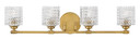 Bathroom Fixtures Four Lights by Hinkley ( 13 | 5044HB Elle ) 