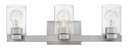 Bathroom Fixtures Three Lights by Hinkley ( 13 | 5053BN-CL Miley ) 