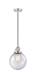 Mini Pendants Glass Down by Innovations ( 405 | 201CSW-PN-G204-8 Franklin Restoration ) 