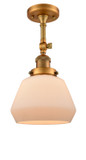 Semi-Flush Mts. Directional by Innovations ( 405 | 201F-BB-G171-LED Franklin Restoration ) 