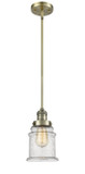 Pendants Glass Down by Innovations ( 405 | 201S-AB-G184-LED Franklin Restoration ) 