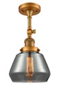 Semi-Flush Mts. Directional by Innovations ( 405 | 201F-BB-G173-LED Franklin Restoration ) 