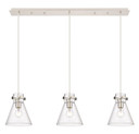 Linear/Island 3 Light Bar by Innovations ( 405 | 123-410-1PS-PN-G411-8CL Downtown Urban ) 