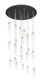 Pendants Multi-port/Cascade by Innovations ( 405 | 148BK-B-21P-PN-G434-12CL Downtown Urban ) 