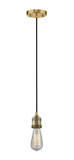 Mini Pendants Exposed Lamps by Innovations ( 405 | 201C-BB-LED Franklin Restoration ) 