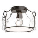 Semi-Flush Mts. Drum Shade by Hubbardton Forge ( 39 | 121142-SKT-14-LL0218 Bow ) 