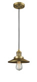Mini Pendants Cable by Innovations ( 405 | 201C-BB-M4-LED Franklin Restoration ) 
