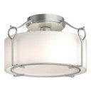 Semi-Flush Mts. Drum Shade by Hubbardton Forge ( 39 | 121142-SKT-82-GG0218 Bow ) 