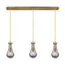 Linear/Island 3 Light Bar by Innovations ( 405 | 123-451-1P-BB-G451-5SM Downtown Urban ) 