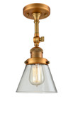 Semi-Flush Mts. Directional by Innovations ( 405 | 201F-BB-G62-LED Franklin Restoration ) 