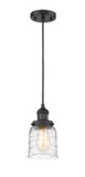 Mini Pendants Glass Down by Innovations ( 405 | 201C-BK-G513 Franklin Restoration ) 