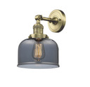 Sconces Single Glass by Innovations ( 405 | 203-AB-G73-LED Franklin Restoration ) 