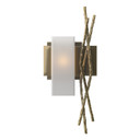 Sconces Single Glass by Hubbardton Forge ( 39 | 207670-SKT-LFT-86-GG0351 Brindille ) 