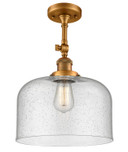 Semi-Flush Mts. Directional by Innovations ( 405 | 201F-BB-G74-L Franklin Restoration ) 
