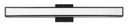 Bathroom Fixtures Cylindrical / Linear by Hinkley ( 13 | 51404BK Alto ) 