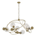 Large Chandeliers Glass Shade by Hubbardton Forge ( 39 | 136421-SKT-86-LL0639 Sprig ) 