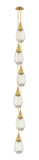 Pendants Multi-port/Cascade by Innovations ( 405 | 106-450-1P-BB-G450-6CL Downtown Urban ) 