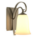 Sconces Single Glass by Hubbardton Forge ( 39 | 204531-SKT-84-GG0035 Scroll ) 