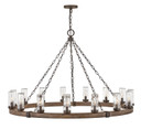 Exterior Chandeliers by Hinkley ( 13 | 29209SQ Sawyer ) 