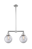 Linear/Island 2 Light Bar by Innovations ( 405 | 209-PC-G202-8-LED Franklin Restoration ) 