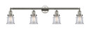 Bathroom Fixtures Four Lights by Innovations ( 405 | 215-PN-G182S-LED Franklin Restoration ) 