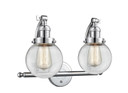 Bathroom Fixtures Two Lights by Innovations ( 405 | 515-2W-PC-G202-6-LED Franklin Restoration ) 