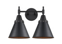 Bathroom Fixtures Two Lights by Innovations ( 405 | 447-2W-BK-M13-BK-LED Caden ) 