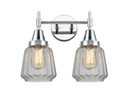 Bathroom Fixtures Two Lights by Innovations ( 405 | 447-2W-PC-G142 Caden ) 
