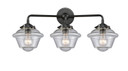 Bathroom Fixtures Three Lights by Innovations ( 405 | 284-3W-OB-G534 Nouveau ) 