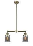 Mid. Chandeliers Glass Down by Innovations ( 405 | 209-AB-G53-LED Franklin Restoration ) 