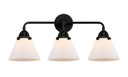 Bathroom Fixtures Three Lights by Innovations ( 405 | 288-3W-BK-G41-LED Nouveau 2 ) 